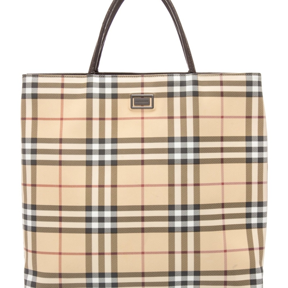 Vintage Burberry nova check tote bag